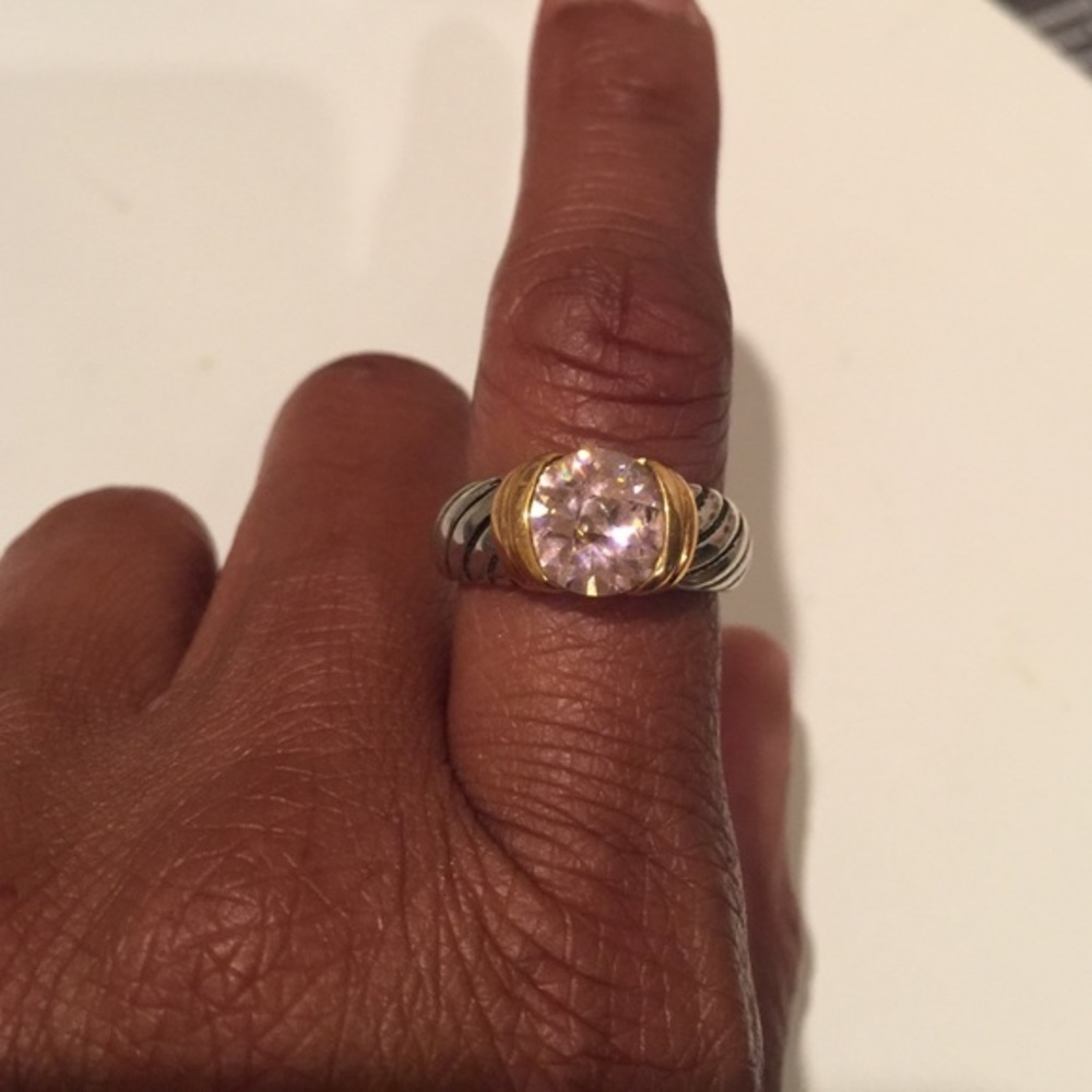 Pink stone Ring - Picture 1 of 2